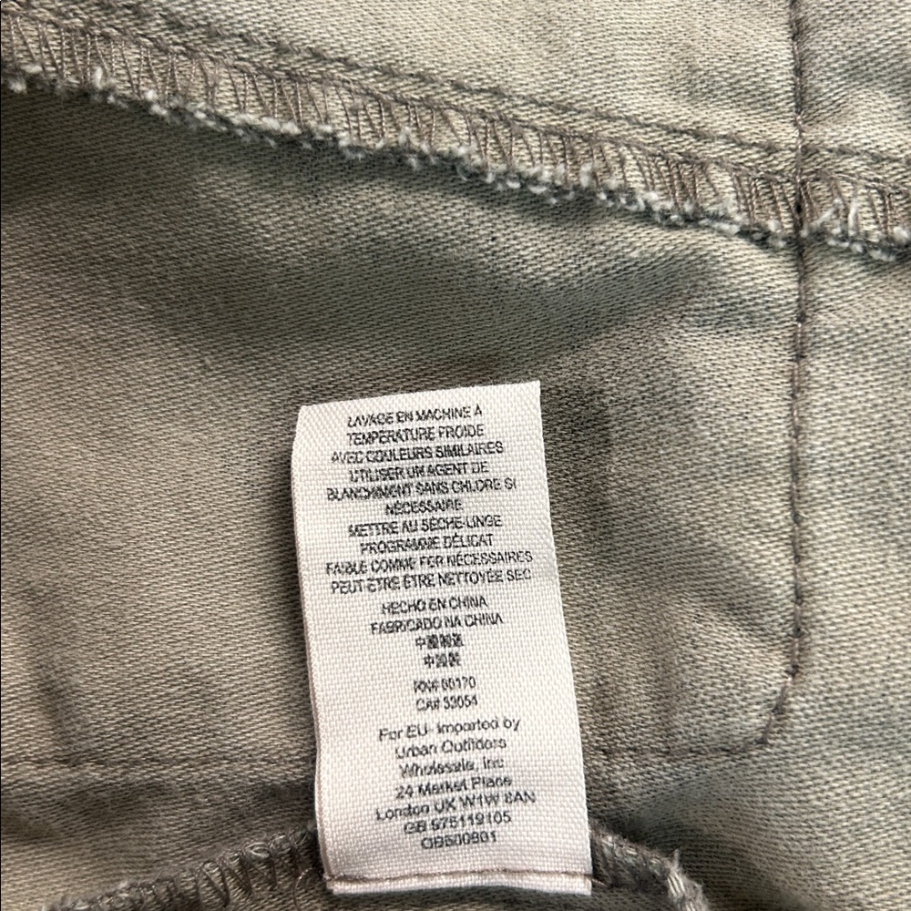 Free People Not Your Brother's Jacket Green Camo size XS - Picture 11 of 11